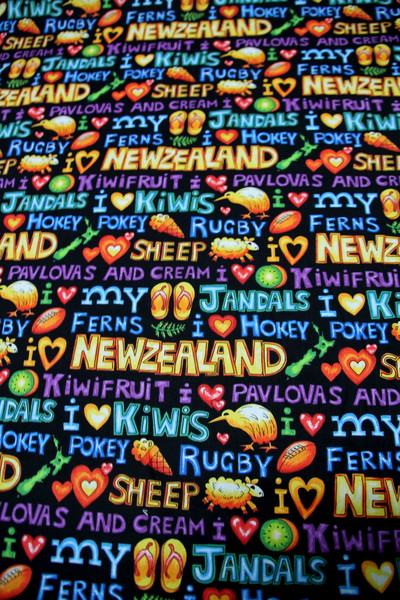 NZ Favourites Kiwiana Cotton