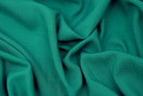 Bright Teal Plain Rayon - Extra Wide