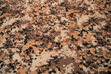Tans, Browns & Black Splodge Camo Light Drill