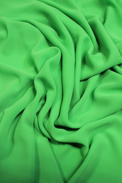 Bright Lime Georgette