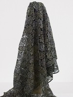Gold & Silver Floral Sparkle Guipure Lace