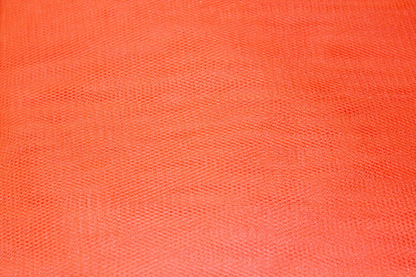 Vibrant Nylon Netting - Tangerine