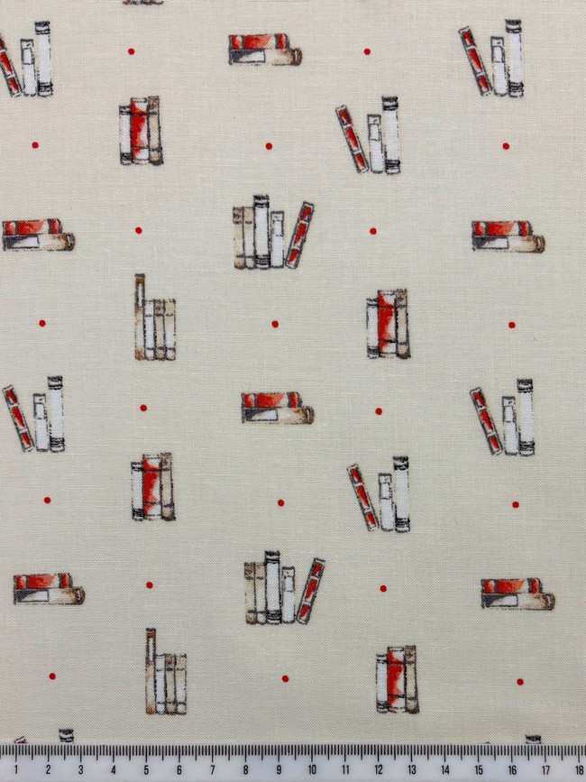  * REDUCED * Book-Lover Printed Cotton 