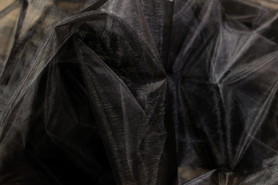 Black Organza