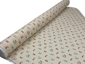 * REDUCED * Book-Lover Printed Cotton