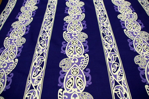 Traditonal Designs of Aotearoa - Purple