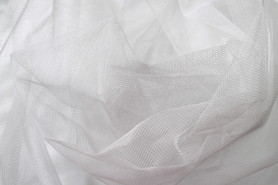 White Stiff Netting