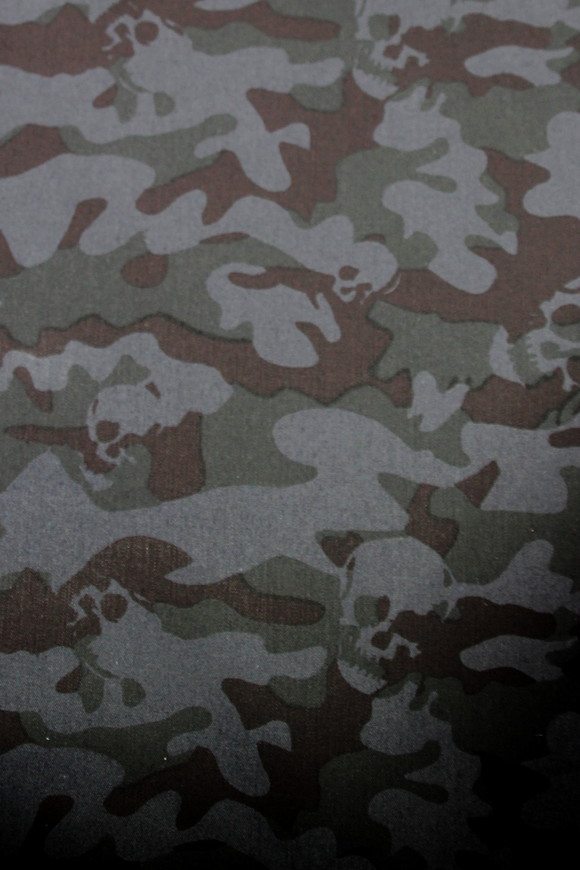 Skulls & Grey Camo Light Drill