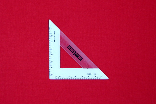 Deep Red Double Muslin