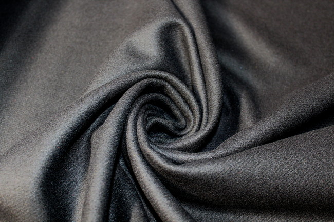 * REMNANT - Black Wool Rich Coating