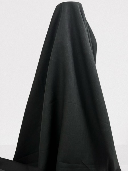 Black 100% Linen