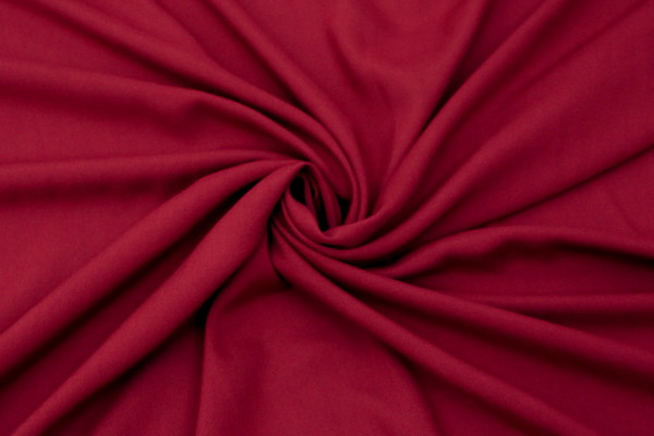 Burgundy Plain Rayon - Extra Wide