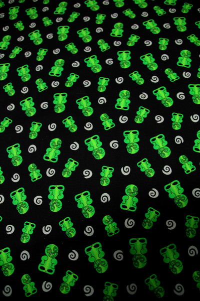 Tiki & Koru Kiwiana Cotton