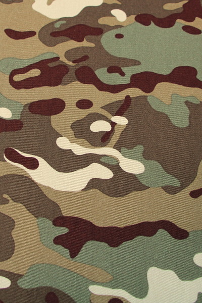 Olives & Brown Toned Camo Drill