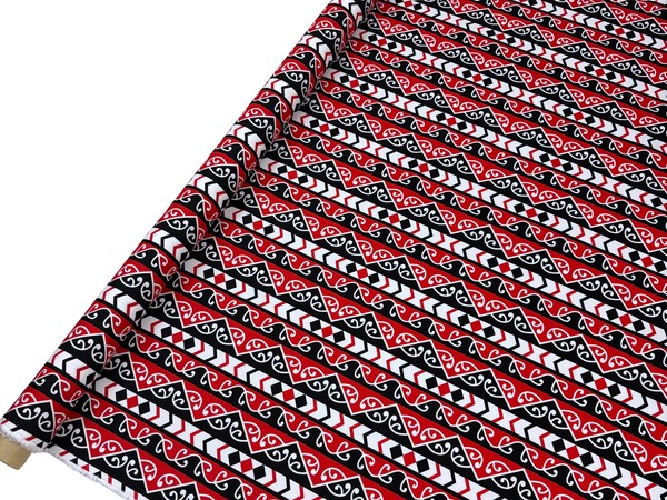  Poraka Columns Kiwiana Printed Cotton