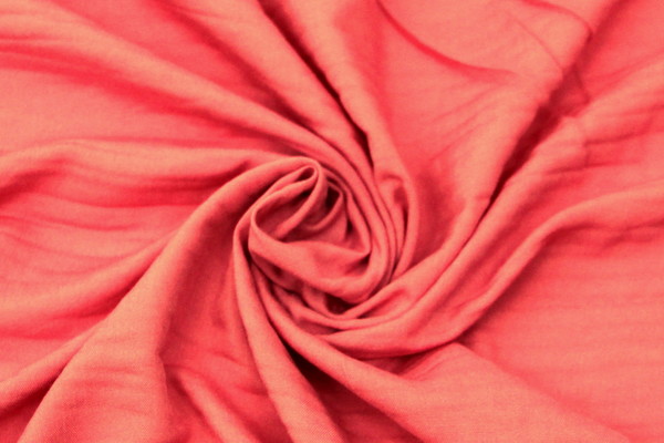 Bright Pink Plain Rayon - Extra Wide