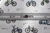 On Two Wheels Premium Printed Cotton New Image