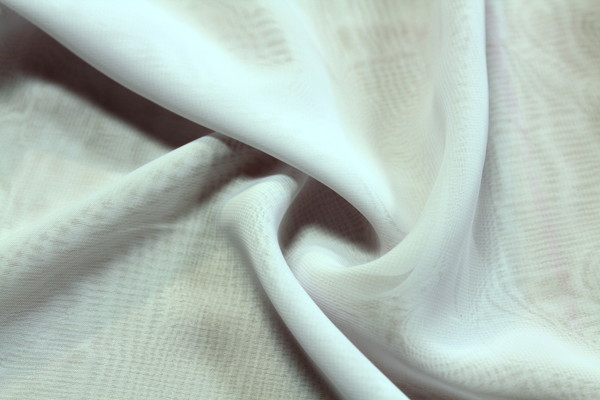 Simply Gorgeous Plain Chiffon - White