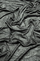 Charcoal Marle Foiled Knit