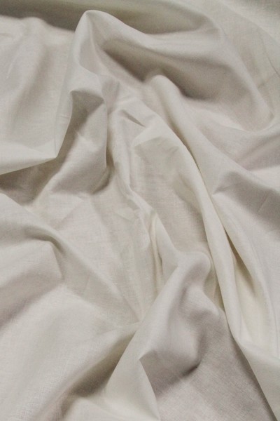 10 Metre BULK DEAL! Ivory Lightweight Linen Rayon Blend
