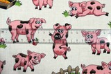 Farm Friends - Piggies Cotton Prin