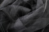 Black Stiff Netting