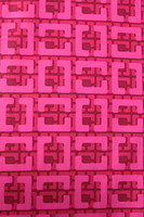 Vintage Pink Grecian Printed Cotton