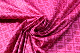 Vintage Pink Grecian Printed Cotton