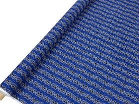 Blue Koru Design Kiwiana Cotton