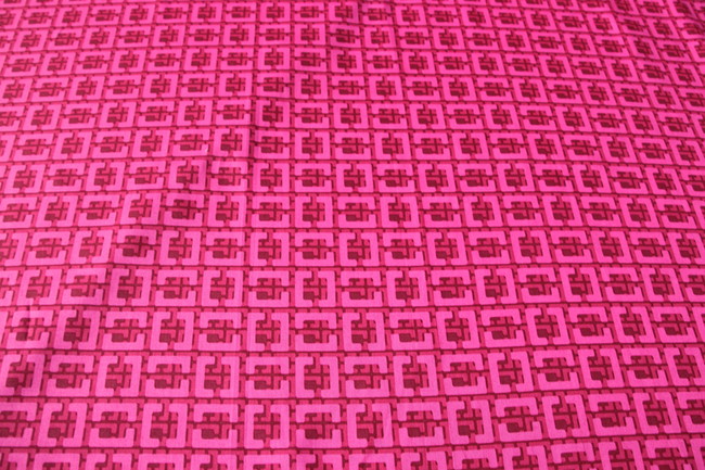 Vintage Pink Grecian Printed Cotton