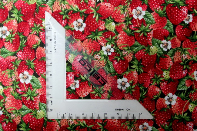 Strawberries - Summer Days Premium Printed Cotton