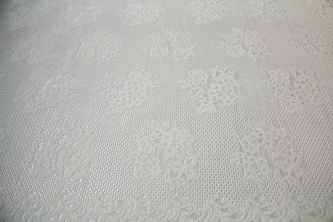 Ivory Floral Lace Panel 