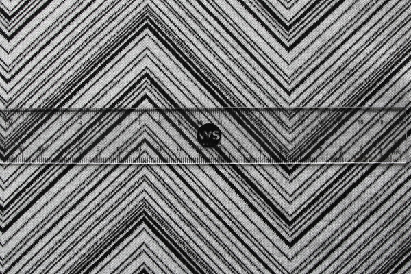 Black & White Chevron Ponti de Roma