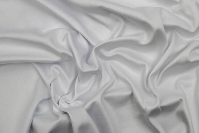 White Peach-skin Micro Fibre