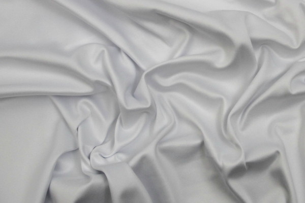 White Peach-skin Micro Fibre