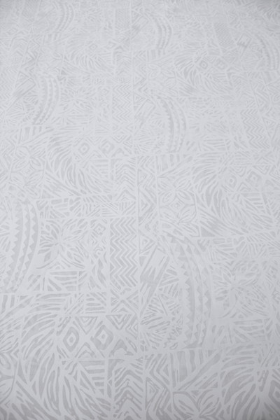 Fala - White on White Pasifika Polycotton