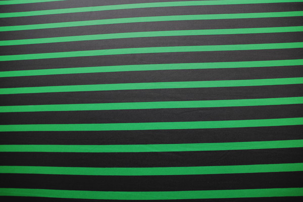 Navy & green Striped Ponti de Roma