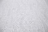 Fala - White on White Pasifika Polycotton
