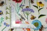 Bees & Flowers Kiwiana Cotton
