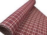 Red, Cream & Navy Tartan Stretch Ponti de Roma