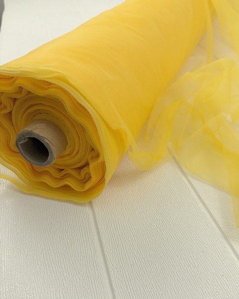 Bright Yellow Fairy Floss Tulle