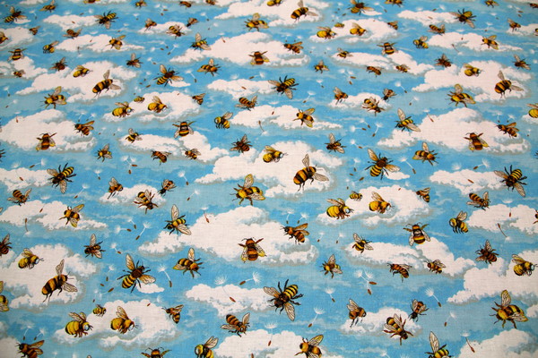 Bee Heaven Kiwiana Cotton
