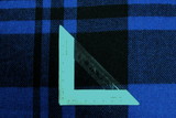 Royal & Black Checked Wool Blend New Image