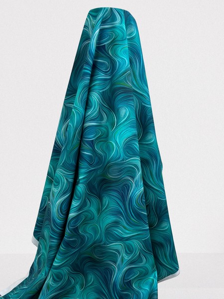 Basket & Blooms Paua Swirl Premium Cotton