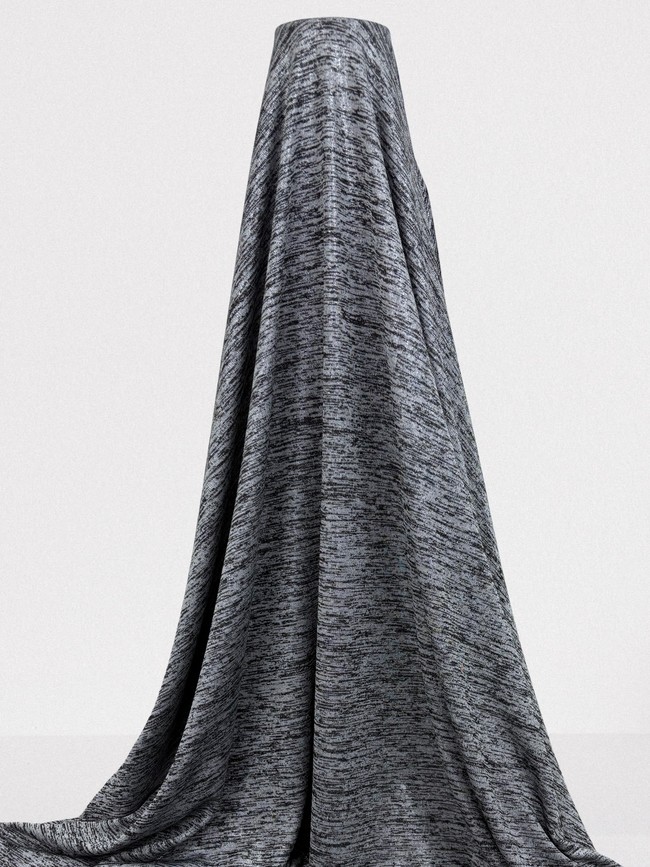 Silver Marle Foiled Knit