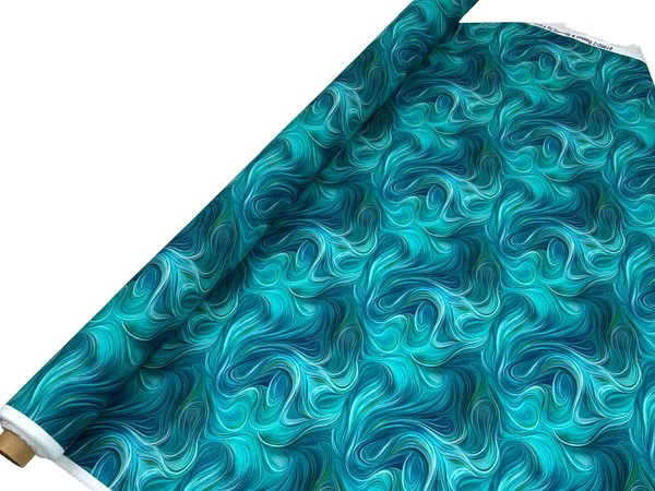 Basket & Blooms Paua Swirl Premium Cotton