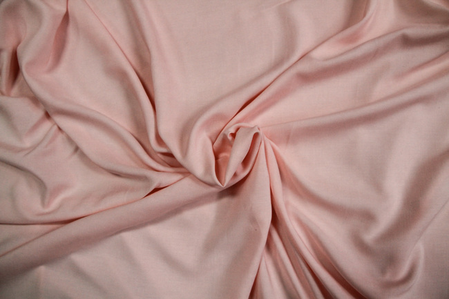 Blushing Salmon Plain Rayon