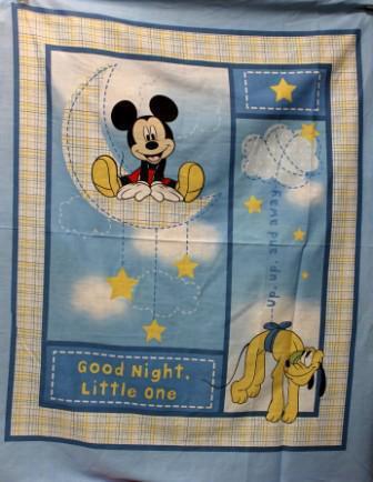 Cute Licensed Disney Craft Cottons - Baby Mickey