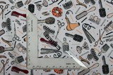 Hair-Dressing Printed Cotton