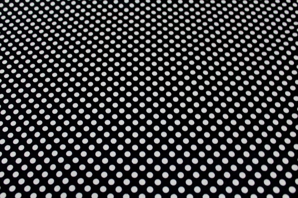 Great Spot! Black & White Spotted Cotton